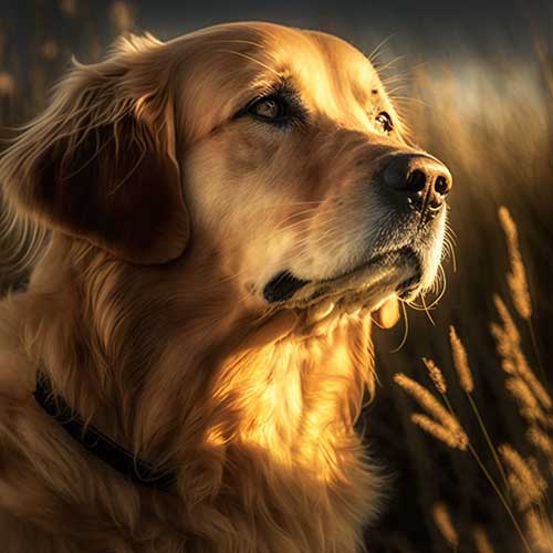 Golden Retriever - a great family dog